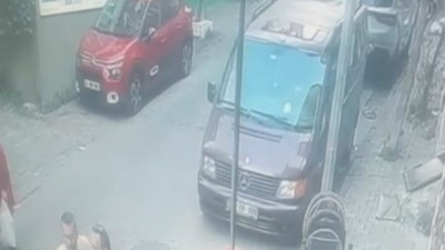 El freni arızalandı: Kuzenler faciayı kıl payı atlattı!