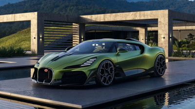 Bugatti'nin 16000 beygir gücündeki yeni canavarı Brouillard görenleri mest etti