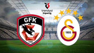 Gaziantep FK-Galatasaray maçının ilk 11'leri belli oldu!