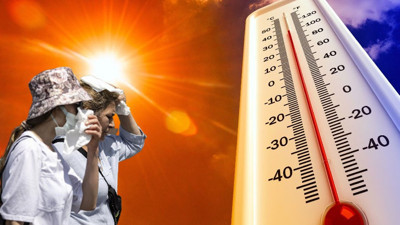 O ilde son 95 yılın en sıcak günü yaşandı!