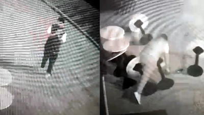 Masaları devirdi, topladı! Kalktı kameraya dönüp özür diledi