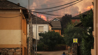 İspanya yangınlarla mücadele ediyor