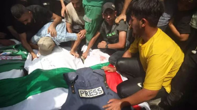 6 Gazeteci öldürüldü! Basın çadırına hava saldırısı