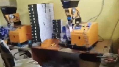 İstanbul'da kaçak sigara imalathanesine baskın