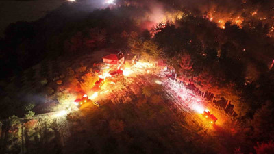 Çanakkale’deki orman yangını kontrol altında