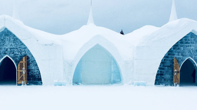 Kış masalı olacak buzdan oteller