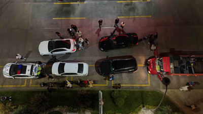 Polis araçları tek tek durdurup kontrol etti! Ehliyetler iptal edildi