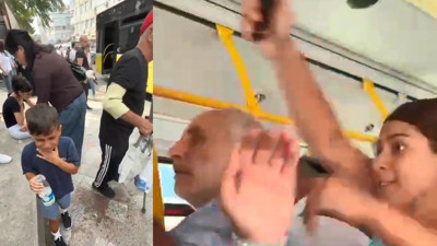 İETT Otobüsünde kavga! Biber Gazı ve panik: Görüntüler şok etti