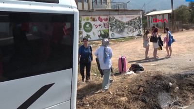 D-400’de korku dolu anlar! Midibüs şarampole düştü: Çok sayıda yaralı var