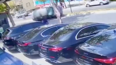 İstanbul’da kaza paniği! Yaya saniyelerle kurtuldu