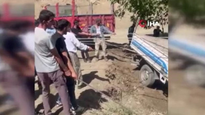 Uçurumun kıyısında nefes kesen kurtarma operasyonu