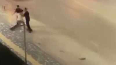 Bursa'da bıçaklı kâbus! Görüntüler şok etti