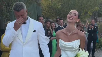 Sadettin Saran kızının düğününde hüngür hüngür ağladı!