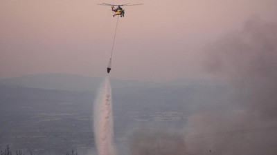 Manisa’da orman yangını