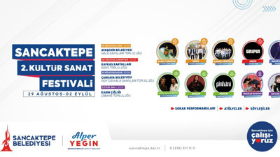 Sancaktepe 2. Kültür ve Sanat Festivali başlıyor