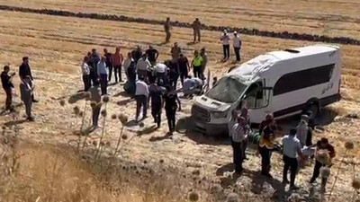 Malazgirt yolculuğu kana bulandı! Minibüste çok sayıda yolcu vardı