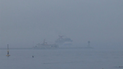 İstanbul-İstanbul Boğazı’nda sis etkili oluyor