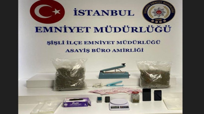 Şişli’de uyuşturucu operasyonu