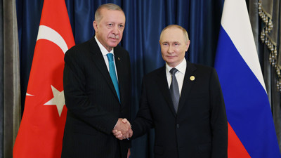 Çin'de kritik zirve! Erdoğan, Putin ile görüştü