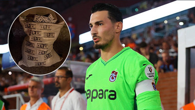 Trabzonspor taraftar grubundan Riva'da Uğurcan Çakır'a dolarlı tepki!