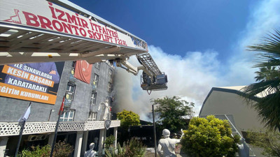 İzmir’de yangın! 2 Şüpheli gözaltına alındı