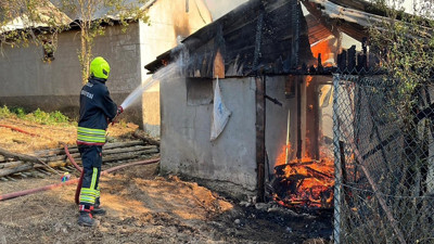 Benzinle başlayan yangın yaylayı sardı! Kundakçının mezarlık planı çöktü