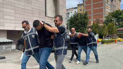 Baba-oğulun ambulans kovalamacası karakolda bitti