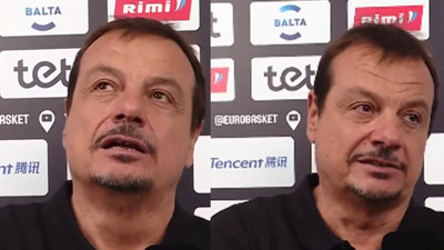 Ergin Ataman gözyaşlarını tutamadı