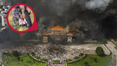 Eski başbakanın eşini diri diri yaktılar: Nepal'deki olaylar çığırından çıktı