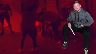 Karısı ve çocuklarının önünde darp edilen babanın hayat mücadelesi sürüyor