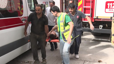 Kadıköy’de şantiyede göçük! İki işçi yaralandı