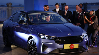 Erdoğan’ın garajına bir TOGG daha!