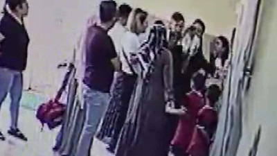 Diyarbakır’da öğretmene veli saldırısı! Şok görüntüler
