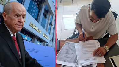 Şehit oğlu isyan etti! Bahçeli için suç duyurusu