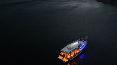 Doğu’nun incisi Hazar Gölü’nün gece büyüsü İstanbul’u aratmıyor!