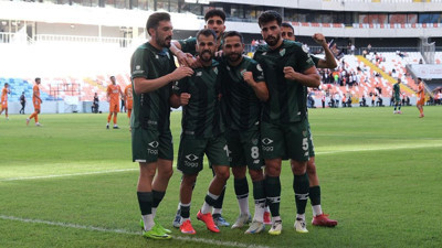 Bursaspor farklı kazandı, seriyi sürdürdü