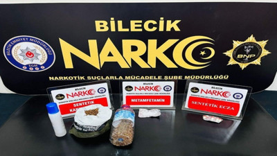 Bilecik’te uyuşturucu operasyonu!