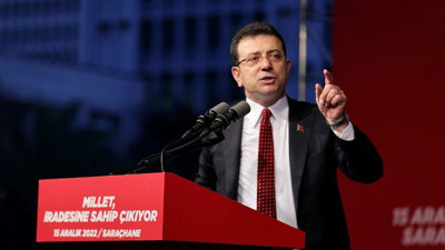 İmamoğlu, Özgür Çelik'in zaferini sloganla kutladı!