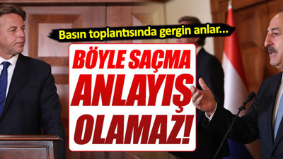 Çavuşoğlu'ndan, Hollandalı bakana sert çıkış