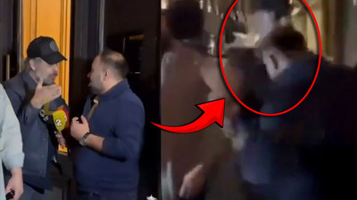 Nejat İşler’in küfrüne muhabirden kafayla yanıt: Skandal geceden şoke eden görüntü!