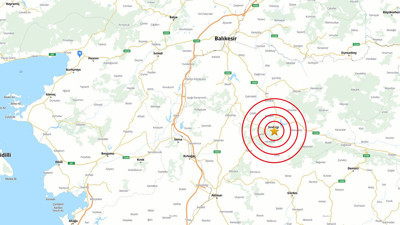 Balıkesir'de 4 büyüklüğünde deprem