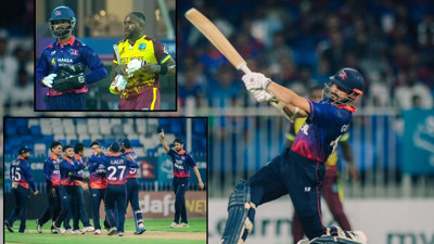 Nepal'den tarihi zafer: Eski dünya şampiyonuna 19 sayı fark attılar