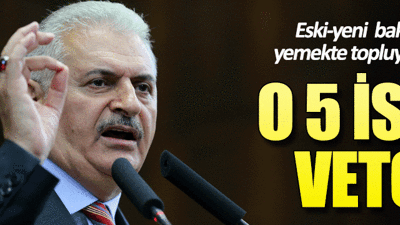 AKP'li 5 eski bakana veto!