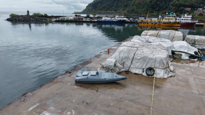 İnsansız deniz aracı imha edilecek: Trabzon'da balıkçıların ağına takılmıştı!