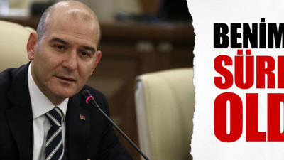 Yeni Bakan Soylu: Benim için de sürpriz oldu
