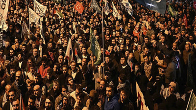 İsrail'in Sumud Filosu’na saldırmasına büyük tepki! Halk sokağa çıktı...