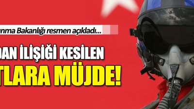 TSK'dan ilişiği kesilen pilotlara müjde!