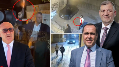 AKP'li başkan silahlı baskın yaptı iddiası! İşte o görüntüler