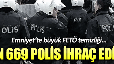 Emniyet’te büyük FETÖ temizliği