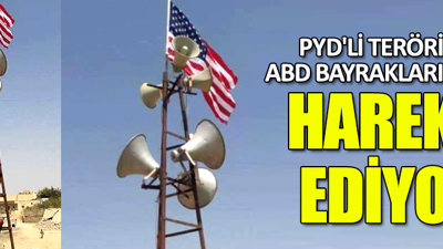 PYD, ABD bayrağını kalkan olarak kullanıyor